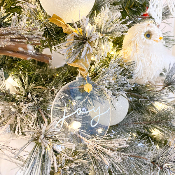 Joy Citrine Ornament